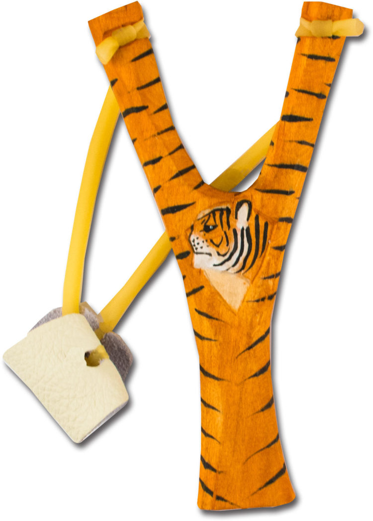 Economy Sling Shot- Tiger