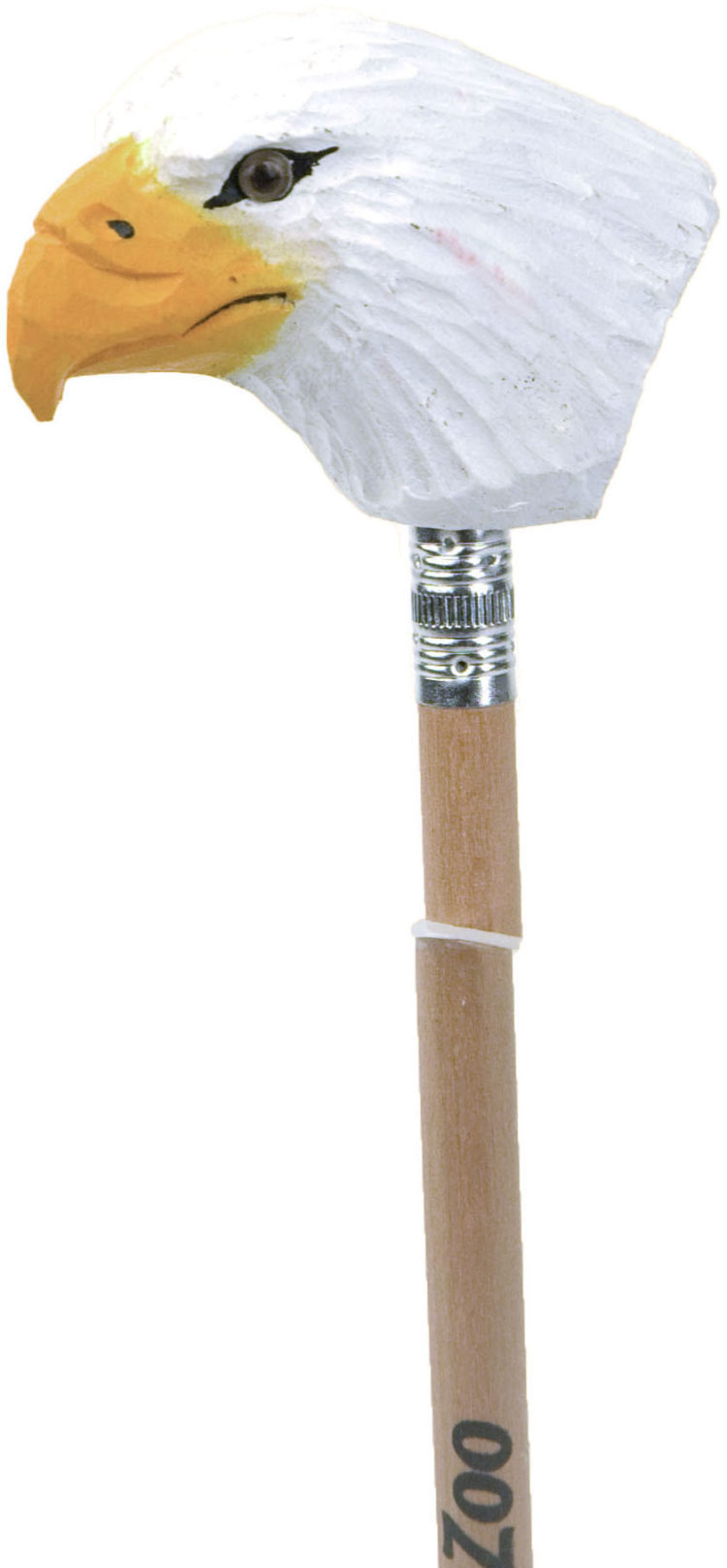 Hand Carved Pencil Topper, Eagle