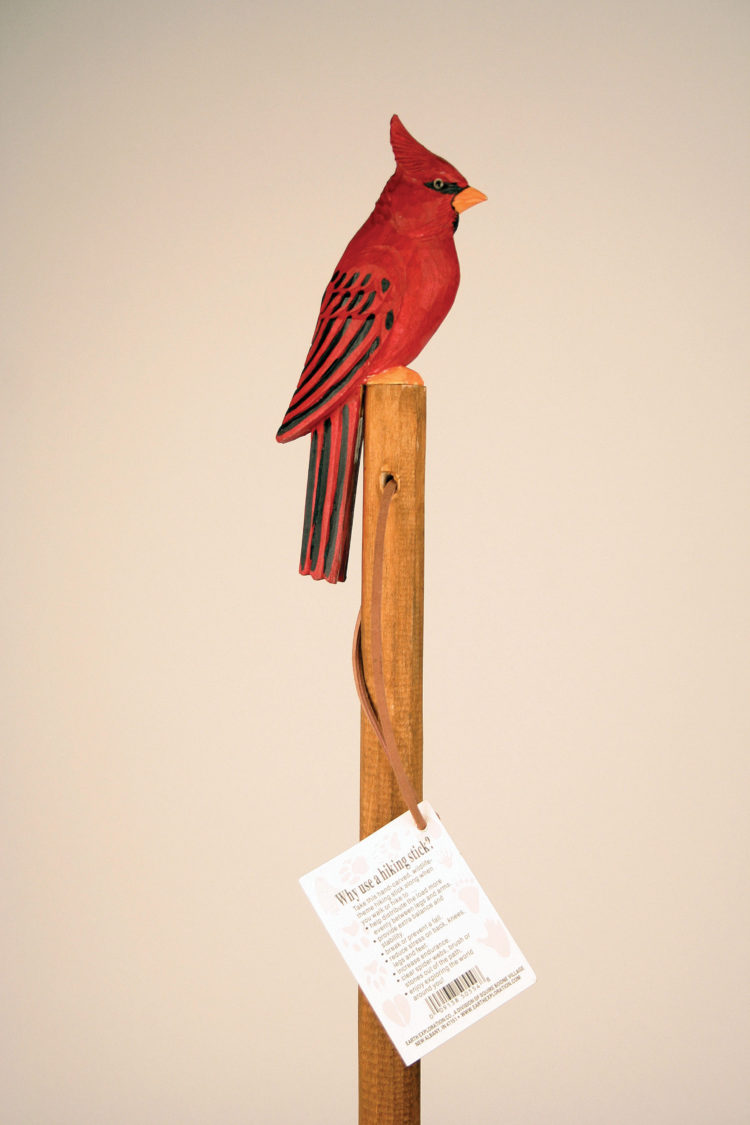 Hiking Stick, Cardinal