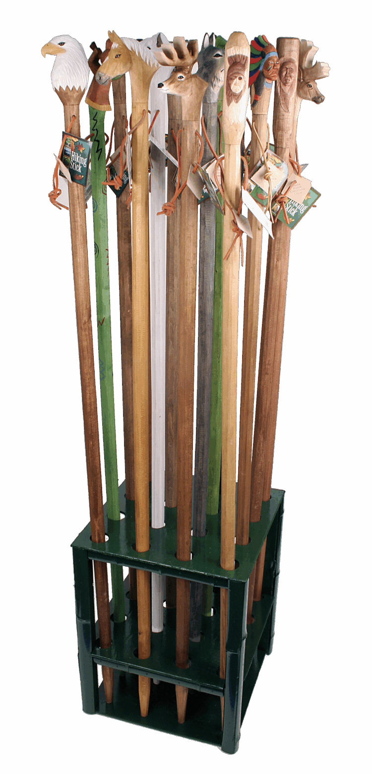 Animal Hiking Sticks Merchandising Deal